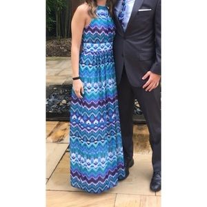 Patterned Maxi Dress